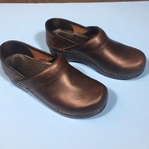 Dansko Leather Clogs Shoes 37